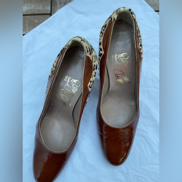Stunning, elegant, collectible Rosina Ferragamo Schiavone Two-tone pump US 6-6.5 - Picture 10 of 10